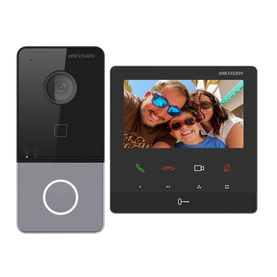 KIT VIDEO PORTERO IP 2MP 4.3 PULGADAS HIKVISION DS-KIS606-P