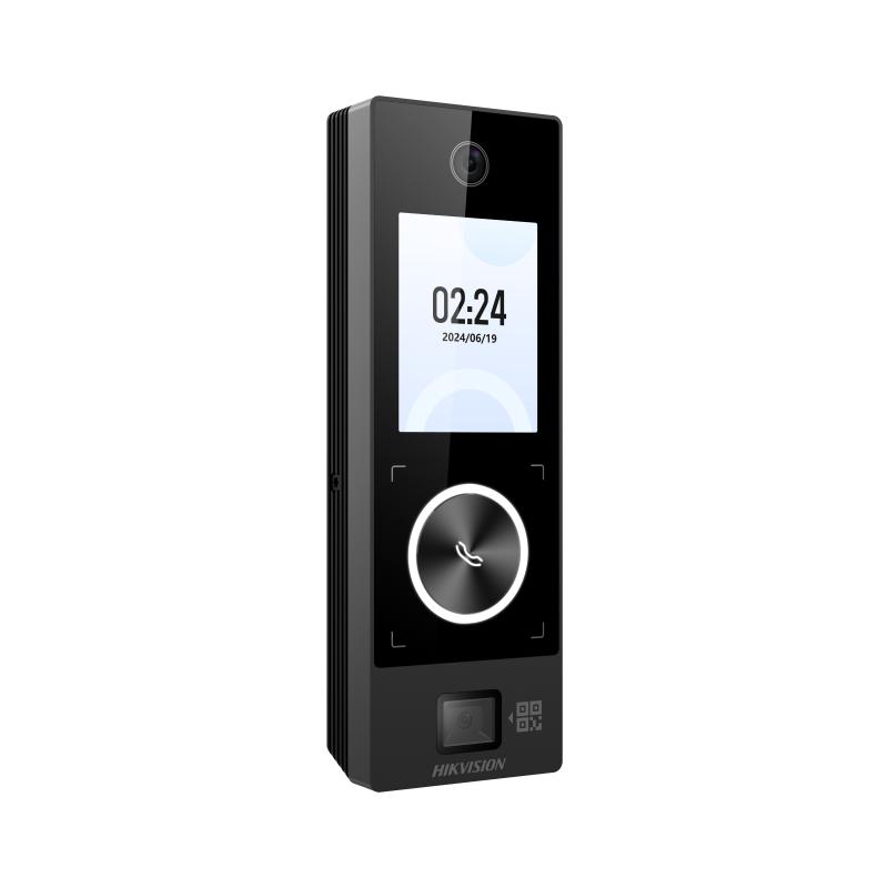 PORTERO CONTROL DE ACCESO FACIAL HIKVISION CON QR - HIKCONNECT