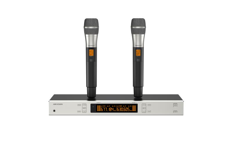 Sistema de micr�fono inal�mbrico UHF Micr�fono de mano de 2 canales