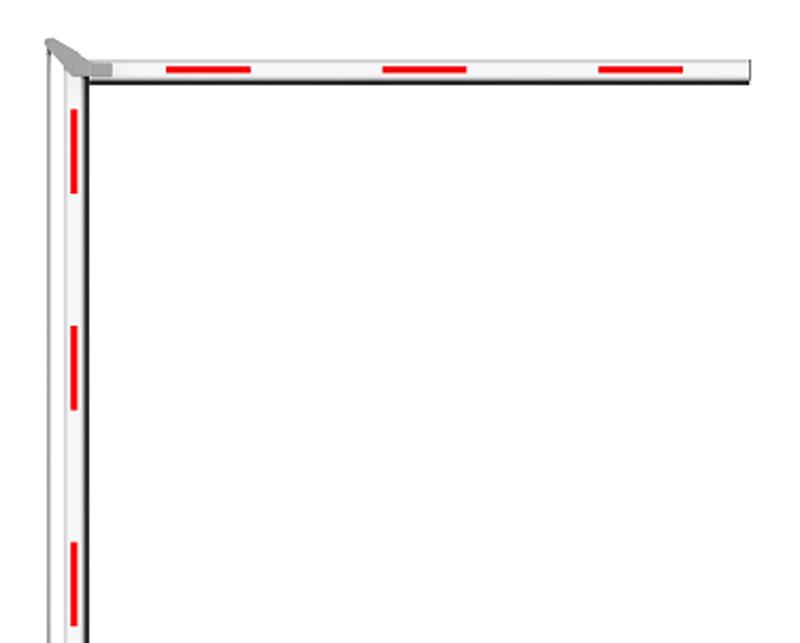 Poste de pluma plegable HIKVISION